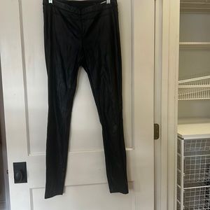 Blank.NYC black vegan leather leggings size 27